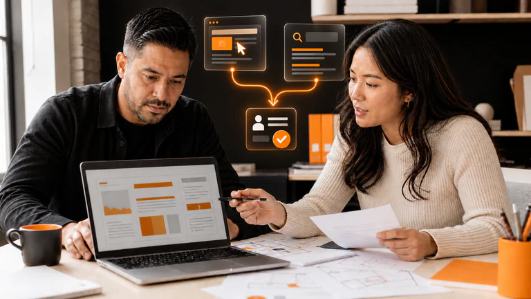 Local business owner and marketer coordinating SEO and Google Ads