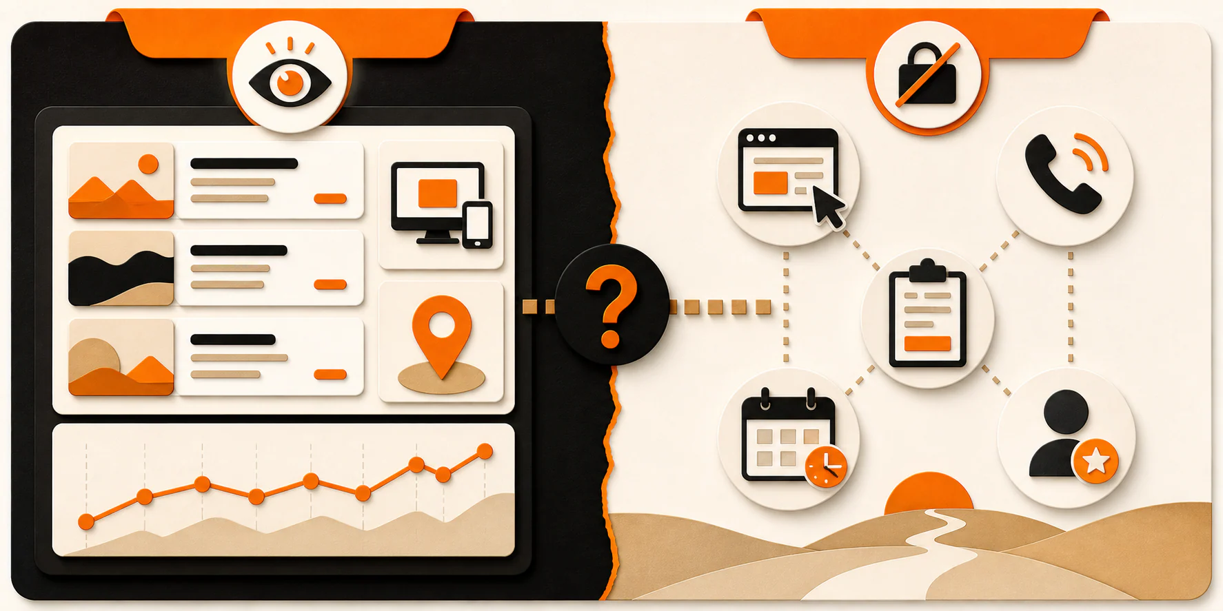 AI search visibility data compared with business outcomes the report cannot prove