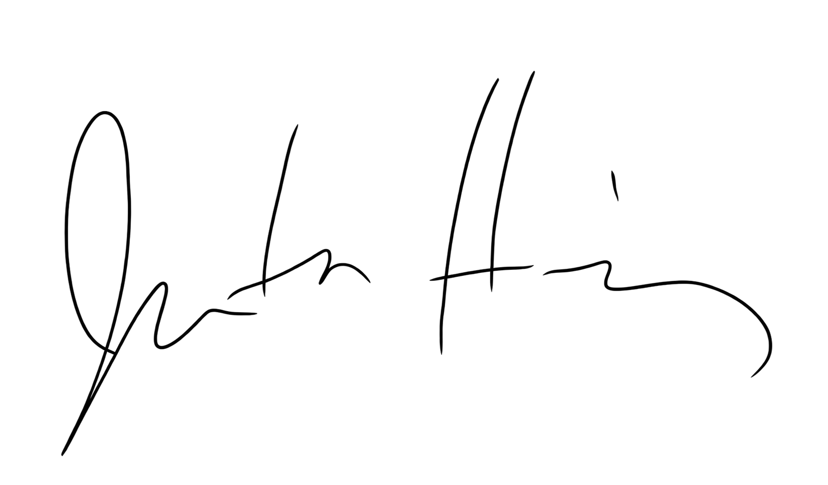 Justin Herring signature