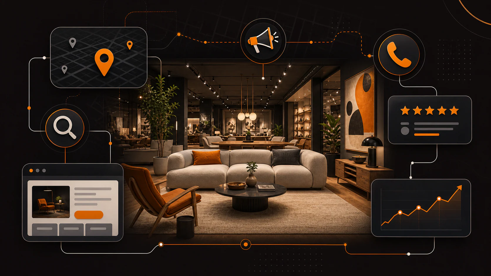 Furniture store Google Ads Local Growth Engine case study