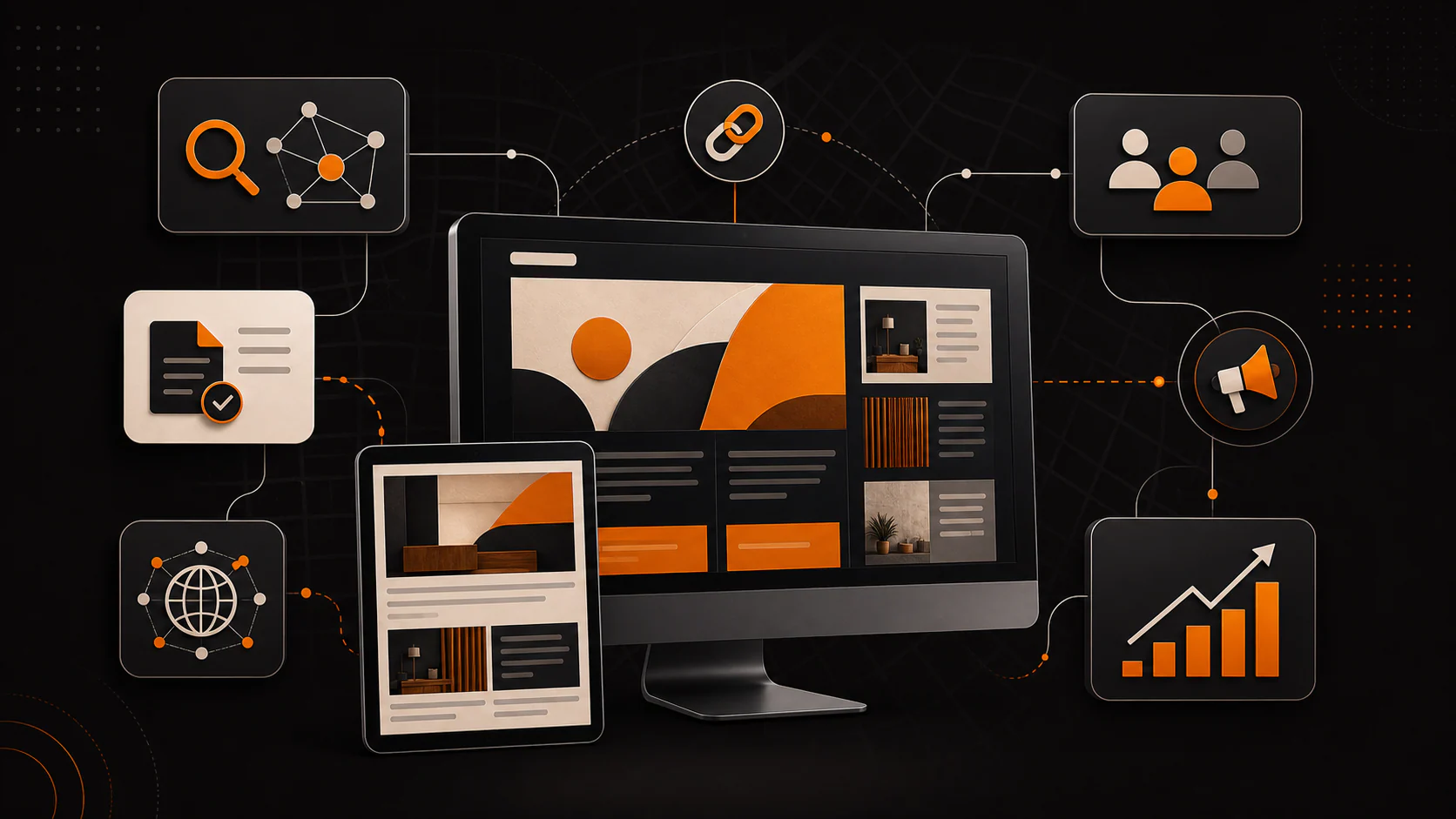 Online magazine organic growth case study