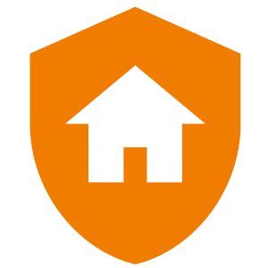 Home services professional working at a residence