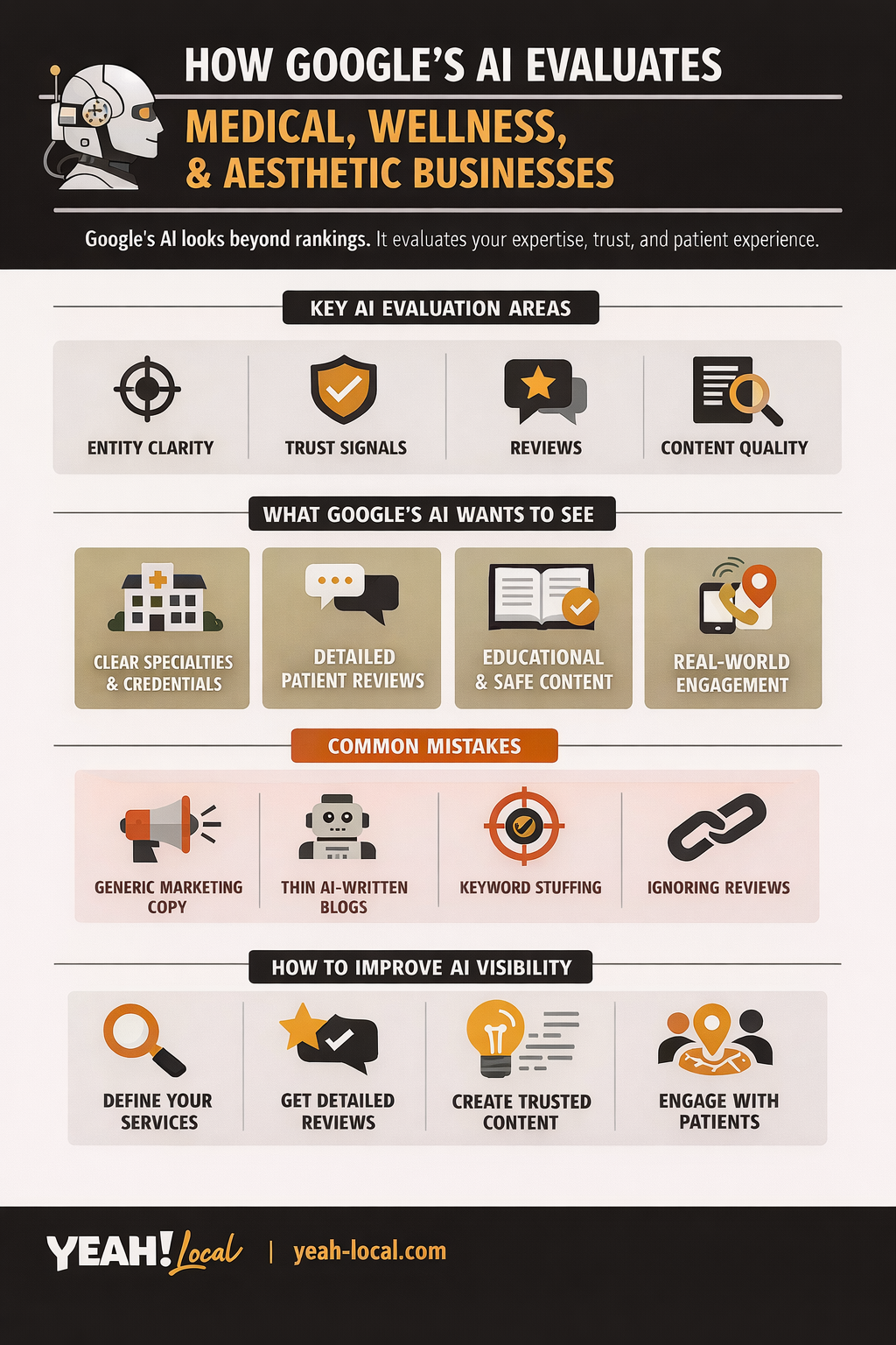 How Google’s AI Evaluates Medical, Wellness, & Aesthetic Businesses