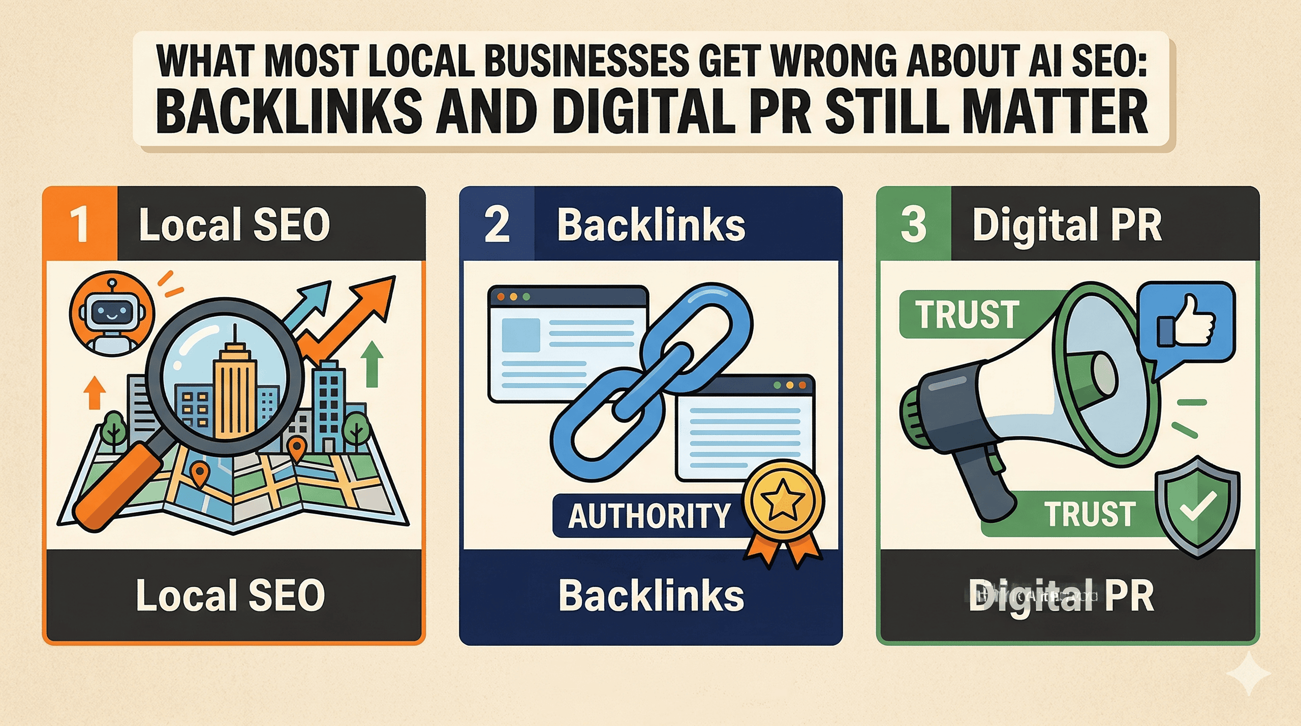 What Most Local Businesses Get Wrong About AI SEO Backlinks and Digital PR Still Matter