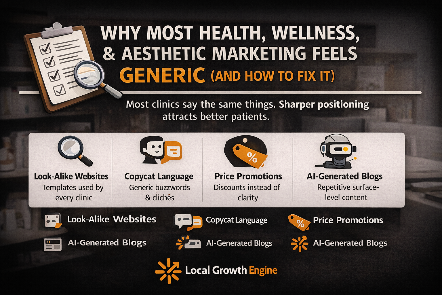 Why Most Health, Wellness, & Aesthetic Marketing Feels Generic (And How to Fix It)