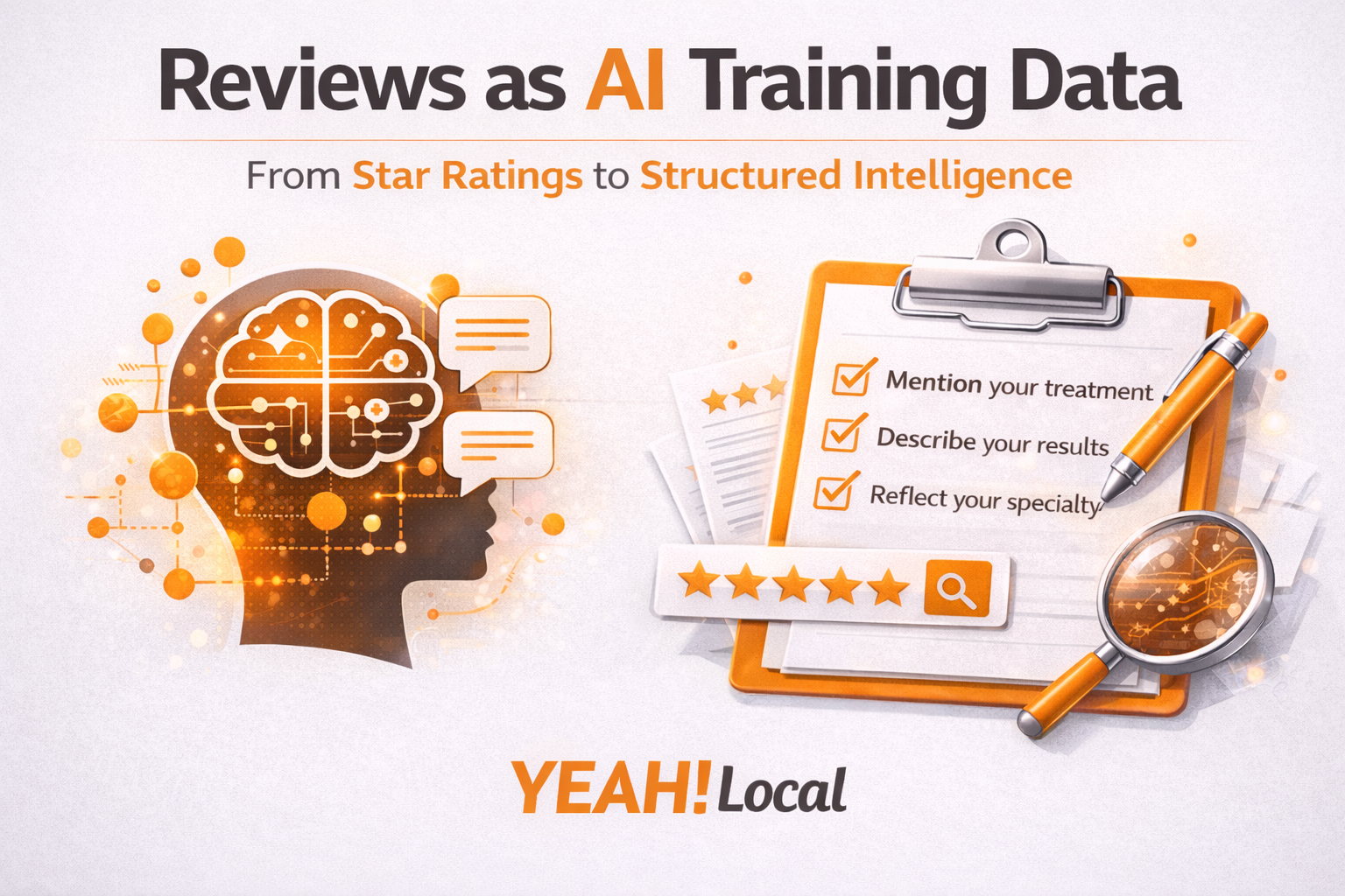 Why Reviews Are AI Training Data for Healthcare, Wellness, & Aesthetic (Not Just Social Proof)